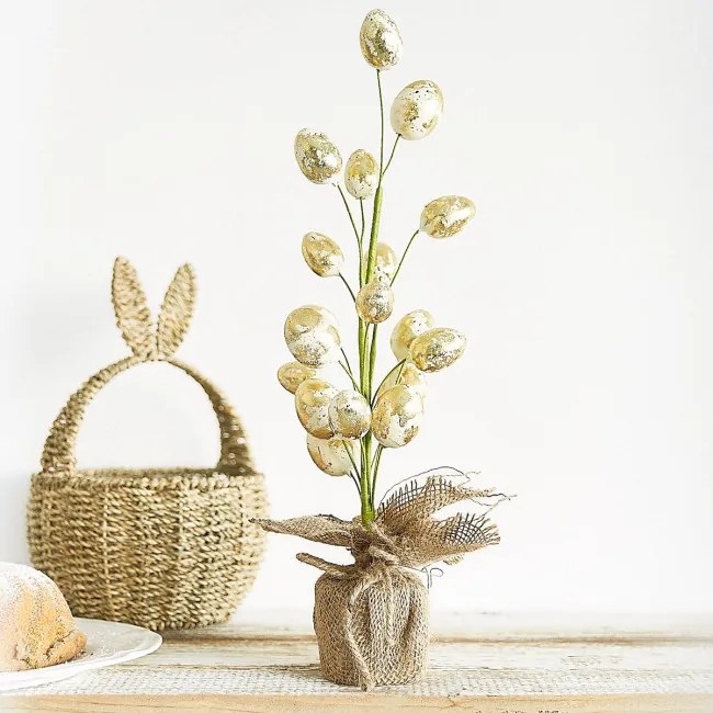 Veľkonočná dekorácia POLIA stromček s vajíčkami 878942