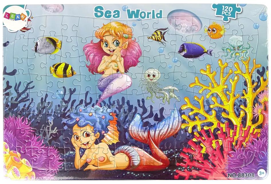 Lean Toys Puzzle – Morské panny 120 dielikov