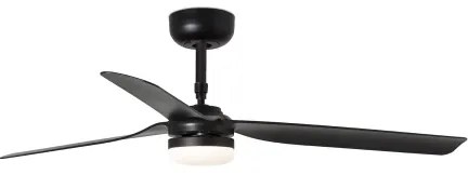 FARO 33815WT-21-LED Stmievateľný stropný ventilátor PUNT M LED/18W/230V, čierny, priemer 132 cm, WT + DO