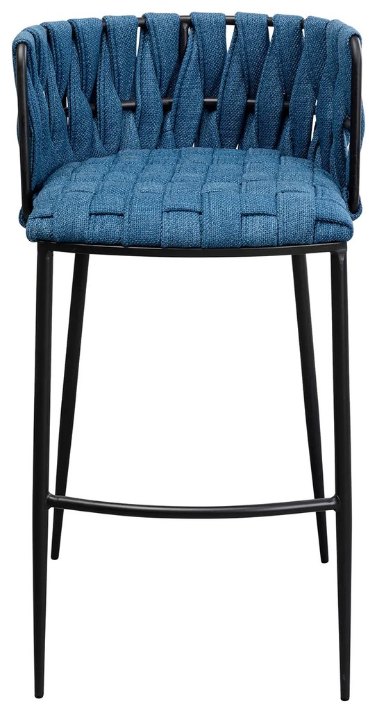 Saluti barová stolička modrá