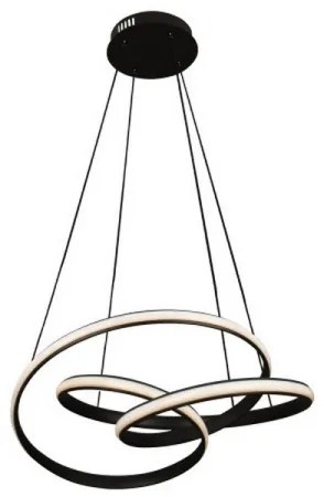 LED Stmievateľný luster na lanku LED/85W/230V 3000-6500K pr. 49 cm + diaľkové ovládanie