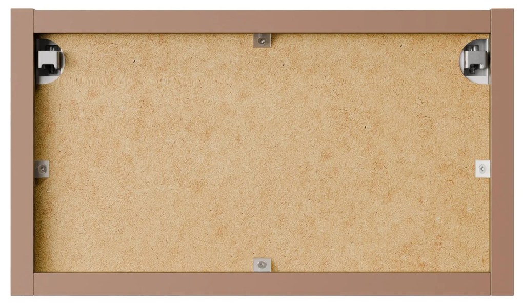 Závesná kúpeľňová skrinka Luxor Black 83-35-1D čierna/dub olejovaný