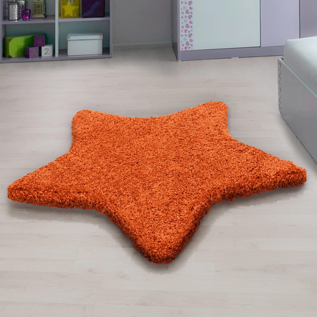 Ayyildiz koberce Kusový koberec Star 1300 orange - 160x160 hvězda cm
