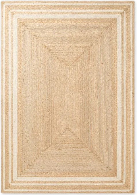 Koberec Hanse Home JUTTA prírodný / zlatý / slonia kosť