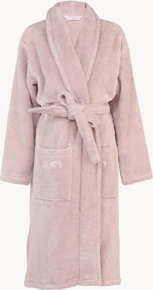 Bavlnený unisex župan's golierom Basic