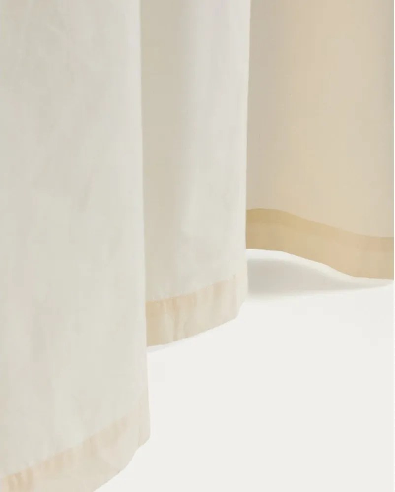 Krémový bavlnený detský záves 135x270 cm Zelda – Kave Home