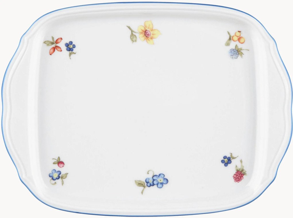 Porcelánový obdĺžnikový servírovací tanier Sonate Nostalgia