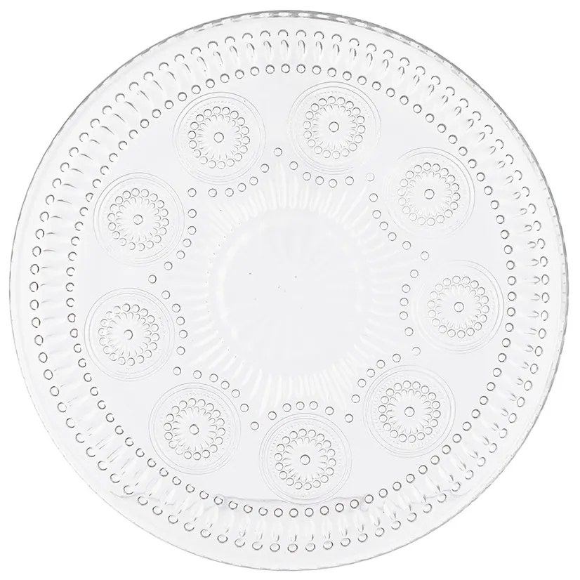 Altom Sada sklenených tanierikov Daisy, 17 cm, 6 ks