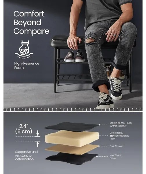 Botník ANDOR čierny