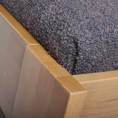 Jednolôžková posteľ 90 cm Neoma (masív). Akcia -10%. Vlastná spoľahlivá doprava až k Vám domov. 745001