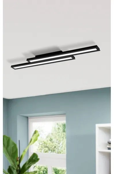 Eglo 99411 - LED RGB Stmievateľné stropné svietidlo SALITERAS-C 2xLED/10W/230V