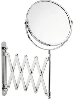 Kozmetické zrkadlo form & style Two in One výsuvné chróm