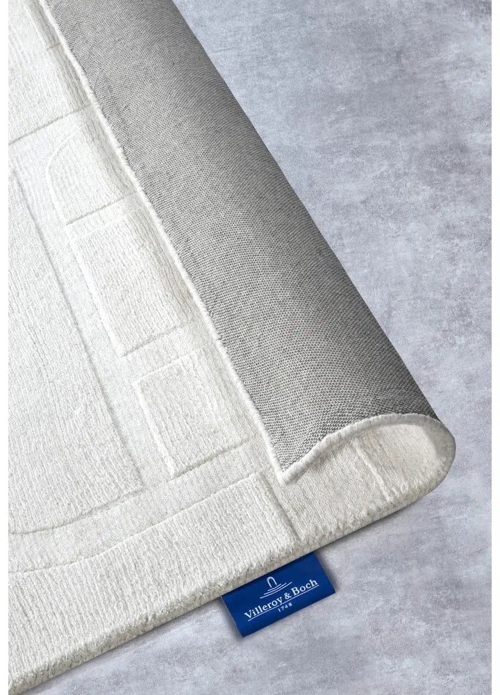 Krémovobiely ručne tkaný vlnený behúň 80x250 cm Alexis – Villeroy&amp;Boch