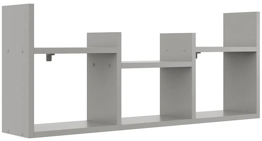 Polička NR 18 platinová sivá