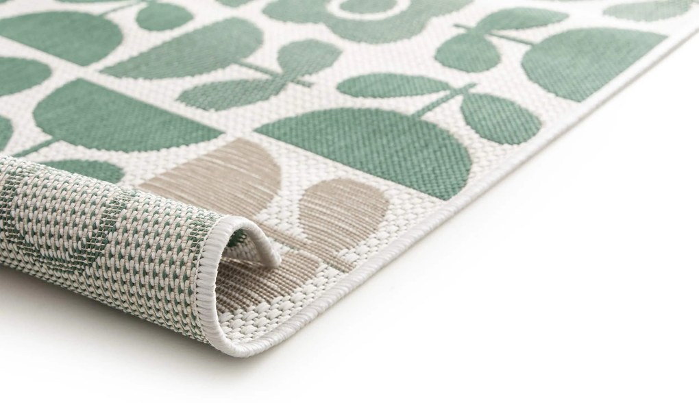 Kusový koberec Palma Natural 16824-460 - na von aj na doma, 200x290, zelená, chodba / predsieň, Balta