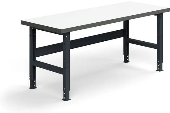 Dielenský stôl TRUST, 2000x760mm, 600 kg, vysokotlaký laminát