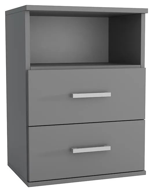 Nočný stolík Goda III 2S grafit