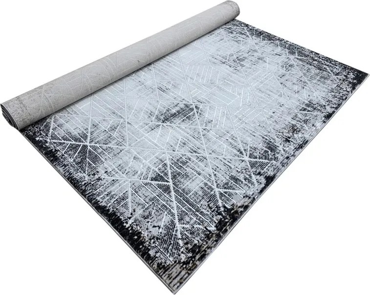 DC Koberec Oman 618 sivá antracit Rozmer: 240×330 cm