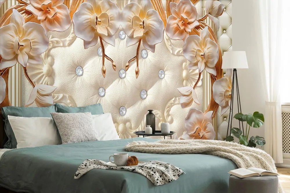 Tapeta kráľovská orchidea - 225x150