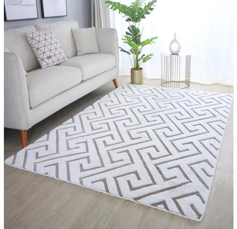 Ayyildiz Kusový koberec VISION 5121, Béžová Rozmer koberca: 160 x 230 cm