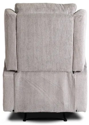 Masážne kreslo ANDREA, sivý menčester