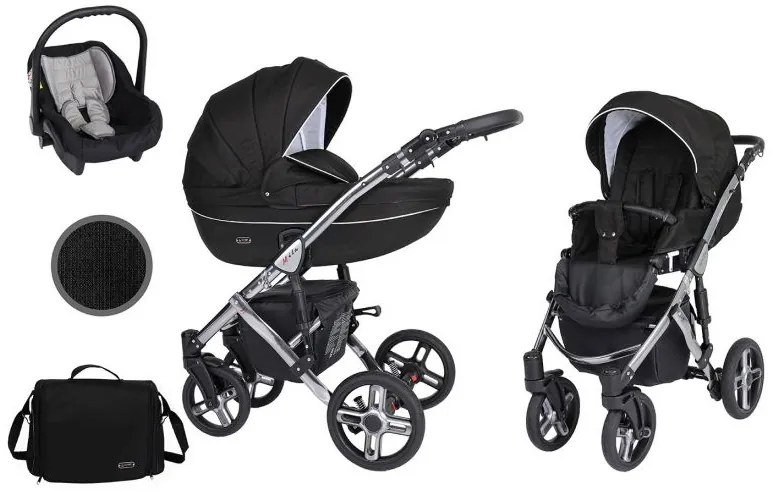 Kočík Kunert Mila Premium graphite frame 3v1 - 04
