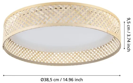 Eglo 900464 - LED Stropné svietidlo LUPPINERIA LED/24W/230V
