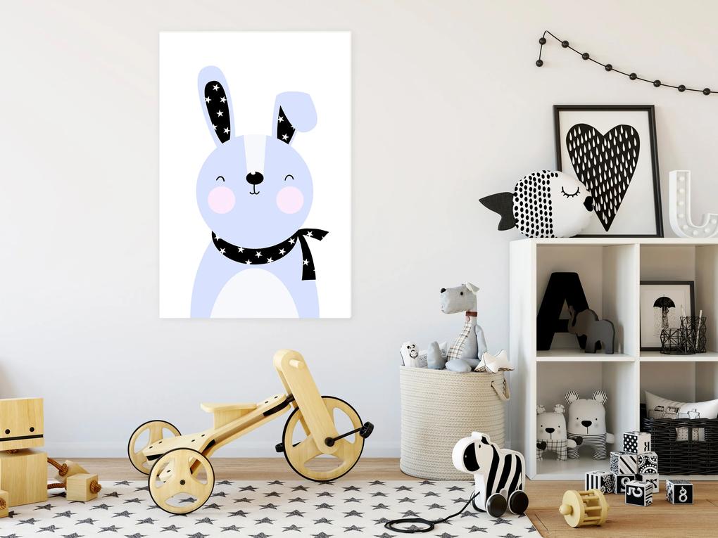 Artgeist Obraz - Brave Rabbit (1 Part) Vertical Veľkosť: 20x30, Verzia: Premium Print
