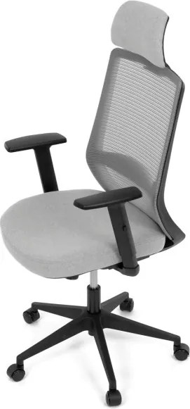 Kancelárska stolička sivá KA-V3329 GREY