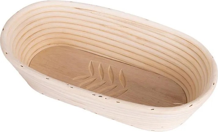 Ošatka ratanová oválna LÍSTKY 32 x 15 x 9 cm