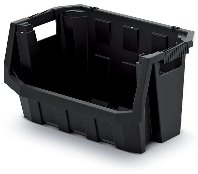 Úložný box 58 × 38 × 34,2 cm, čierna