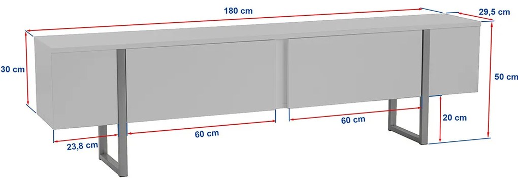 TV stolík Serenity Atlantic Pine