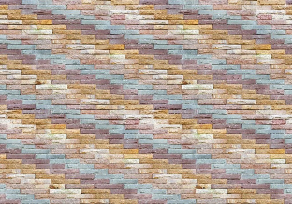 Fototapeta - Tehlový múr (152,5x104 cm)