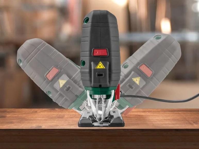 Parkside® Priamočiara kyvadlová píla Pstk 800 D3 + 2-stupňová elektrická vŕtačka PNS 300 B3 (800011447)