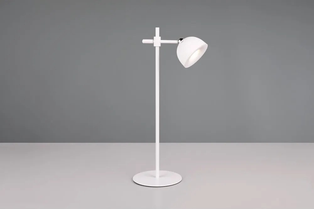 Stmievateľná biela LED stolová lampa s klipom (výška 41 cm) Maxima – Trio