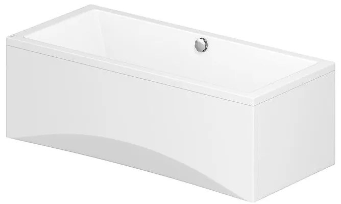 Cersanit Intro akrylátová vaňa 150x75cm + nožičky, biela, S301-066