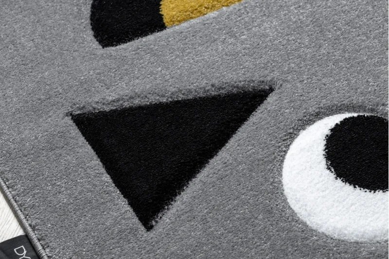 Dywany Łuszczów, Detský kusový koberec Petit Lion grey, 120x170, šedá, detská izba