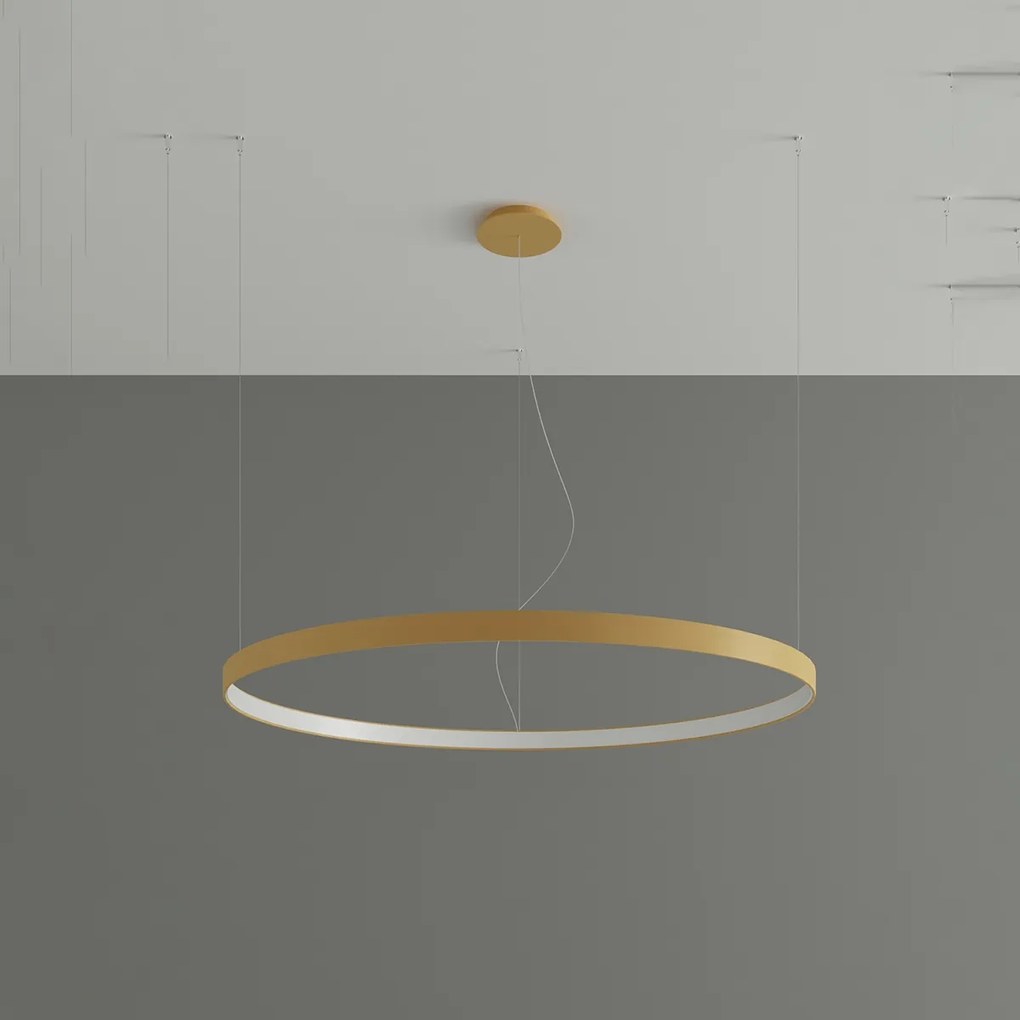 Závesné LED svietidlo Rio 110, 1x LED 70w, 3000k, g
