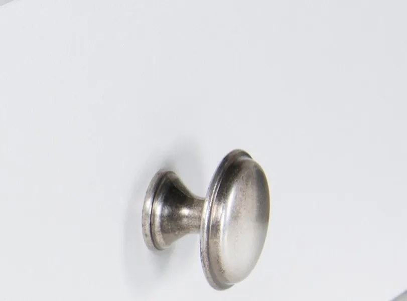 Vysoká vitrína Landwood, biela