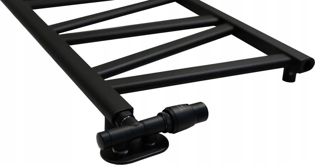 Regnis Kalipso MIX, Vykurovacie teleso 540x1800mm, 704W, čierna matná, MK180/50/D5/BLACK