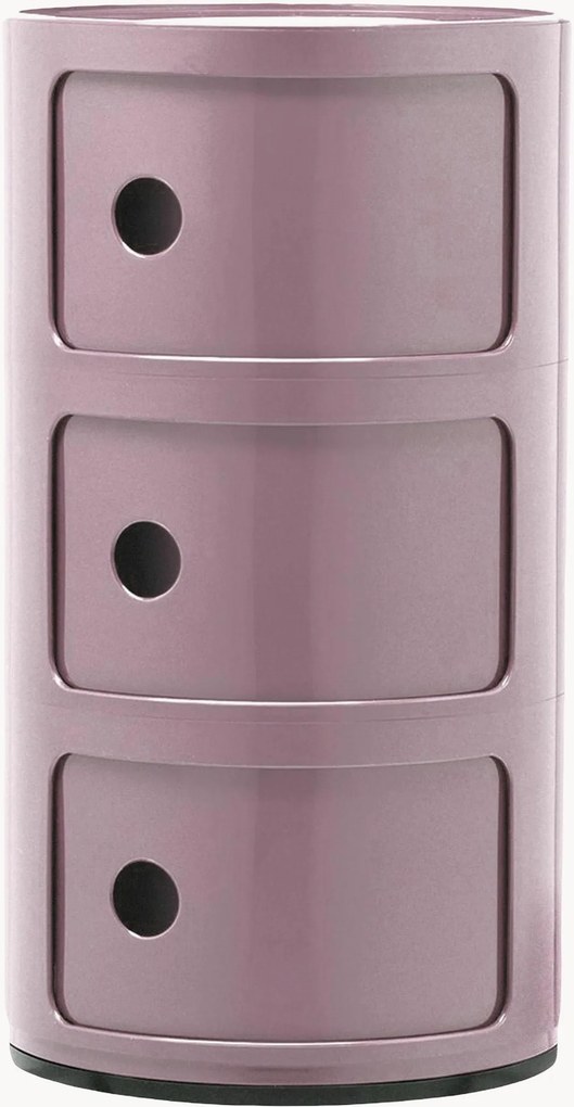 Dizajnová skrinka Componibili, 3 moduly, V 59 cm