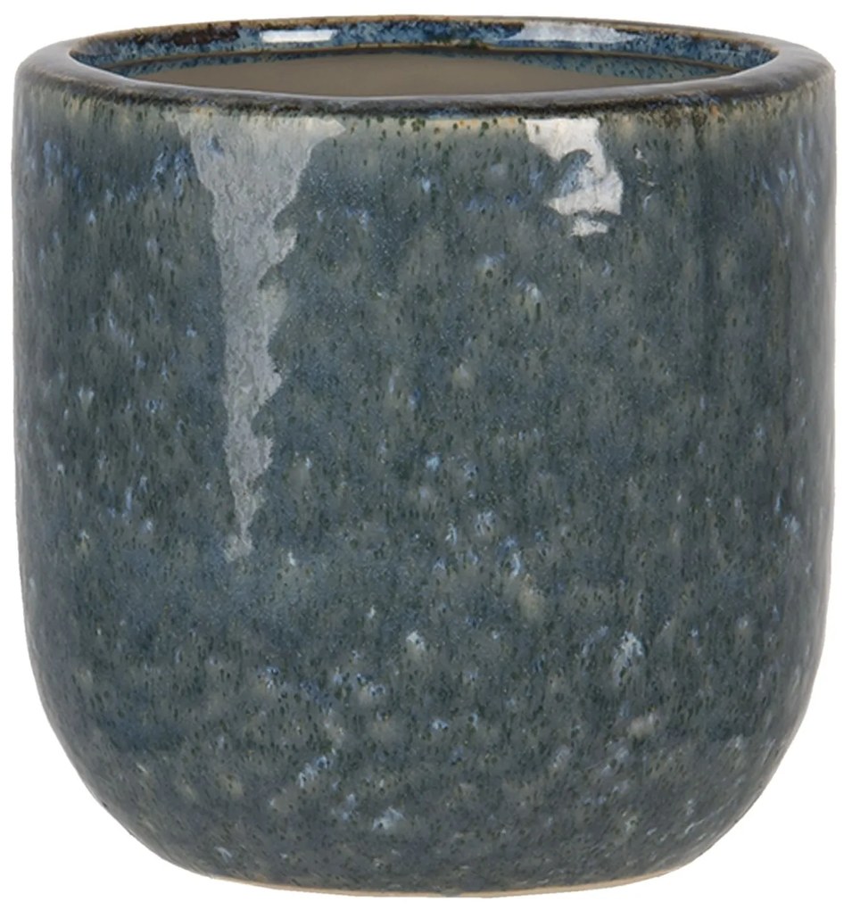 Tmavý žíhaný obal na kvety Zita L - Ø 13 * 13 cm