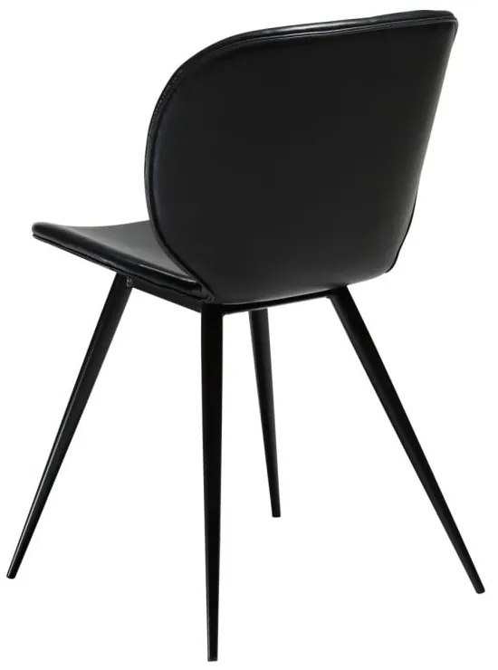 Čierna koženková stolička DAN-FORM Denmark Cloud