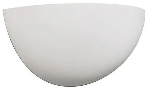 Moderná nástenná lampa biela - Britt