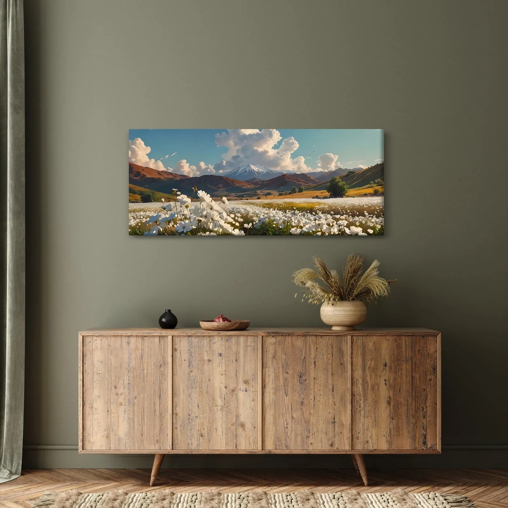 Obraz - Pokojná krajina (120x50 cm)