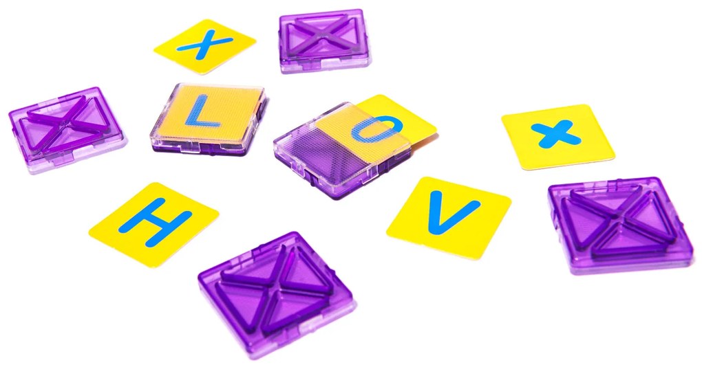 KIK KX9679 Magnetická stavebnica Magical Magnet - 20 dielov