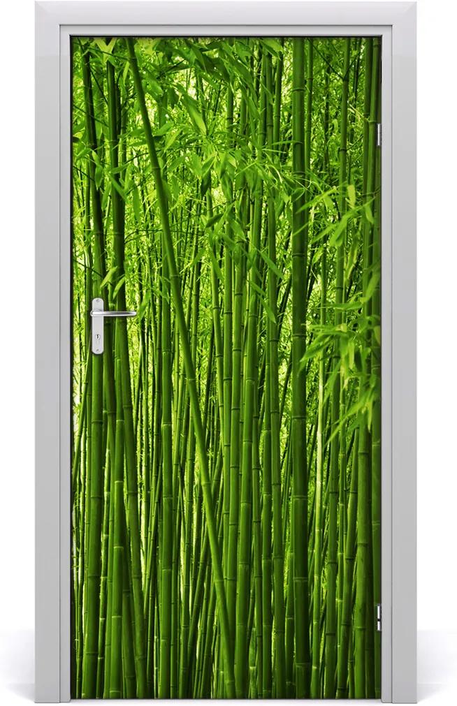 Fototapeta na dveře Bambusový les