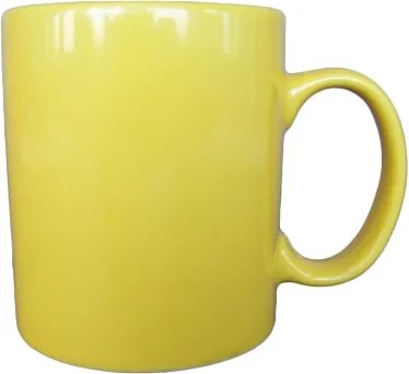 Hrnček Basic 325 ml, žltý%