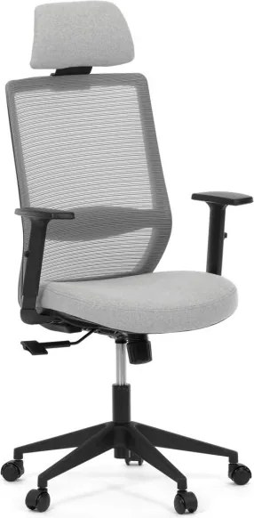 Kancelárska stolička sivá KA-V3329 GREY