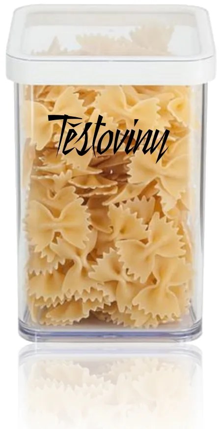 Štítok / nálepka na želanie - Písmo DESIGN bez podkladu - 6,5 cm
